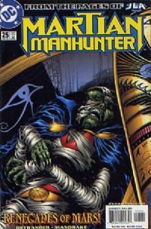 Cover of Martian Manhunter (Vol 1) #25. One of 250,000 Vintage American Comics on sale from Krypton!