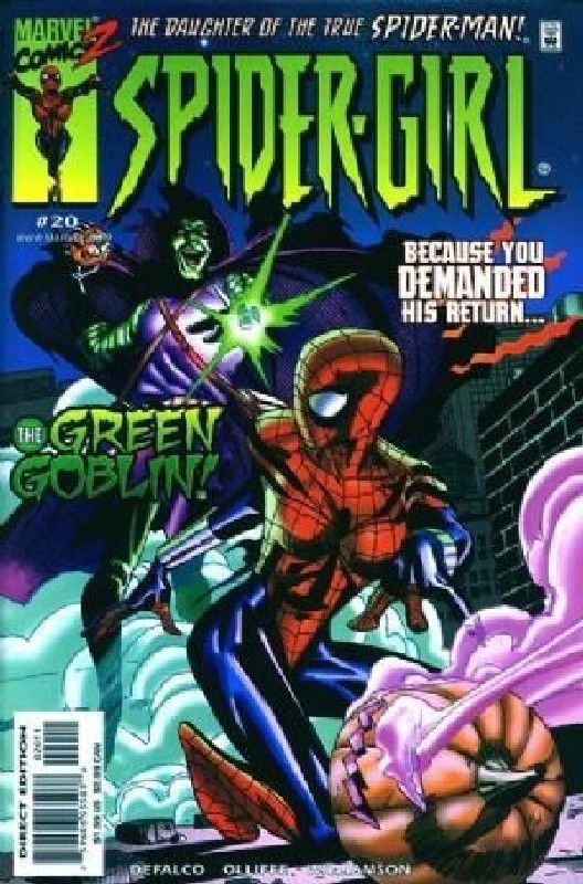 Cover of Spider-Girl (Vol 1) #20. One of 250,000 Vintage American Comics on sale from Krypton!