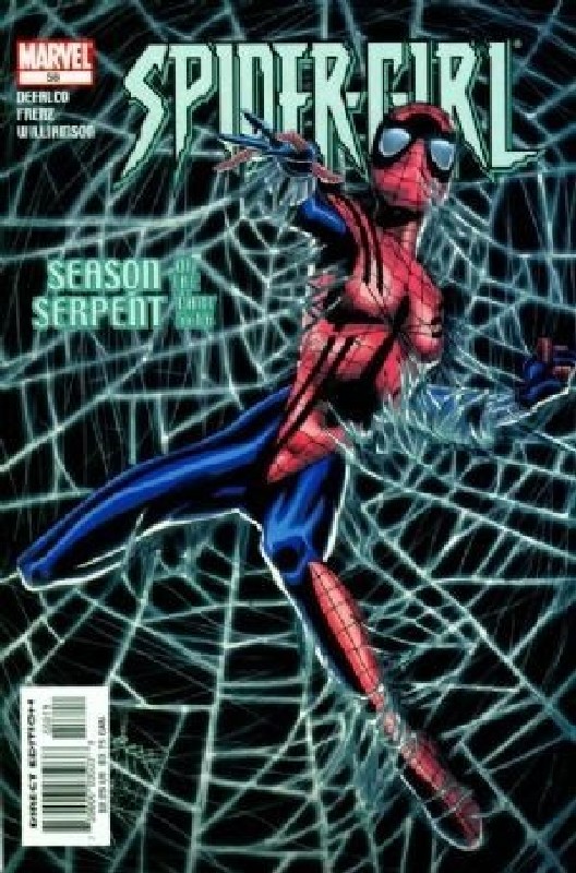 Cover of Spider-Girl (Vol 1) #58. One of 250,000 Vintage American Comics on sale from Krypton!