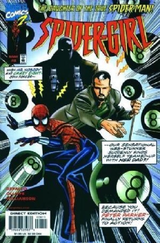 Cover of Spider-Girl (Vol 1) #8. One of 250,000 Vintage American Comics on sale from Krypton!