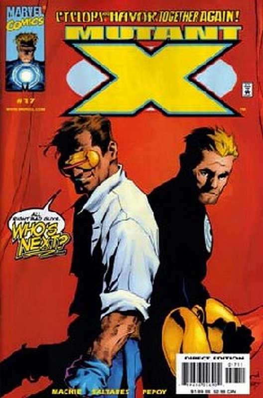 Cover of Mutant X (Vol 1) #17. One of 250,000 Vintage American Comics on sale from Krypton!