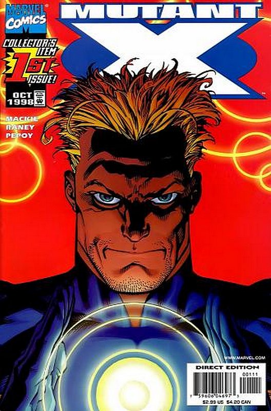 Cover of Mutant X (Vol 1) #1. One of 250,000 Vintage American Comics on sale from Krypton!