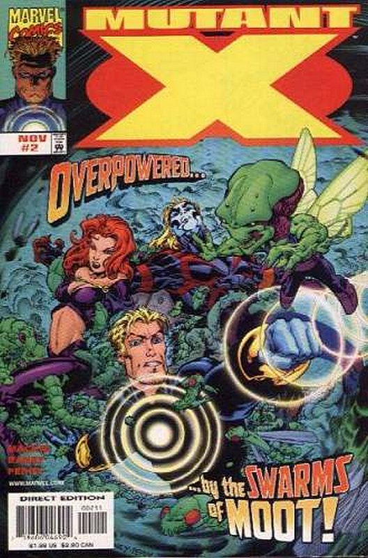 Cover of Mutant X (Vol 1) #2. One of 250,000 Vintage American Comics on sale from Krypton!