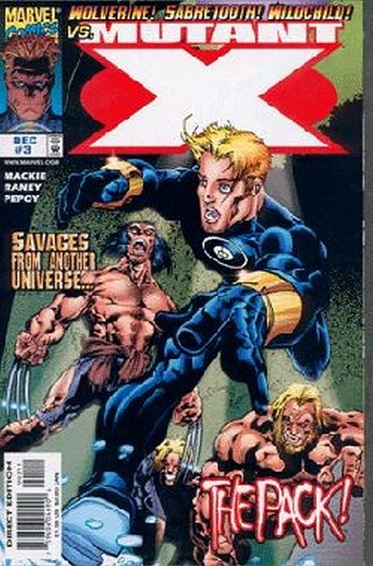 Cover of Mutant X (Vol 1) #3. One of 250,000 Vintage American Comics on sale from Krypton!