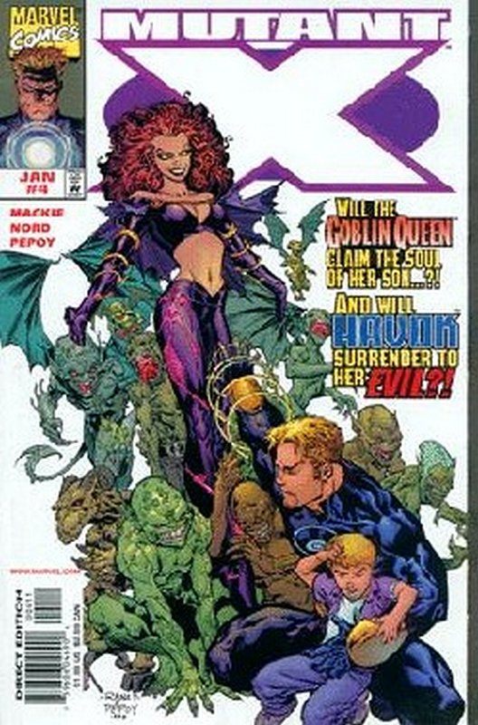 Cover of Mutant X (Vol 1) #4. One of 250,000 Vintage American Comics on sale from Krypton!