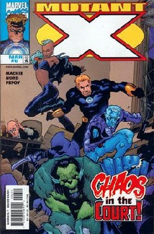Cover of Mutant X (Vol 1) #6. One of 250,000 Vintage American Comics on sale from Krypton!