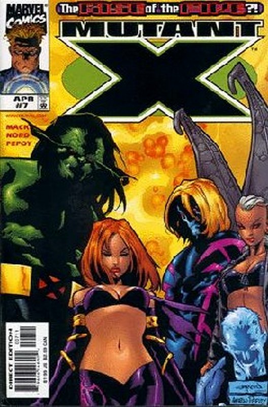 Cover of Mutant X (Vol 1) #7. One of 250,000 Vintage American Comics on sale from Krypton!