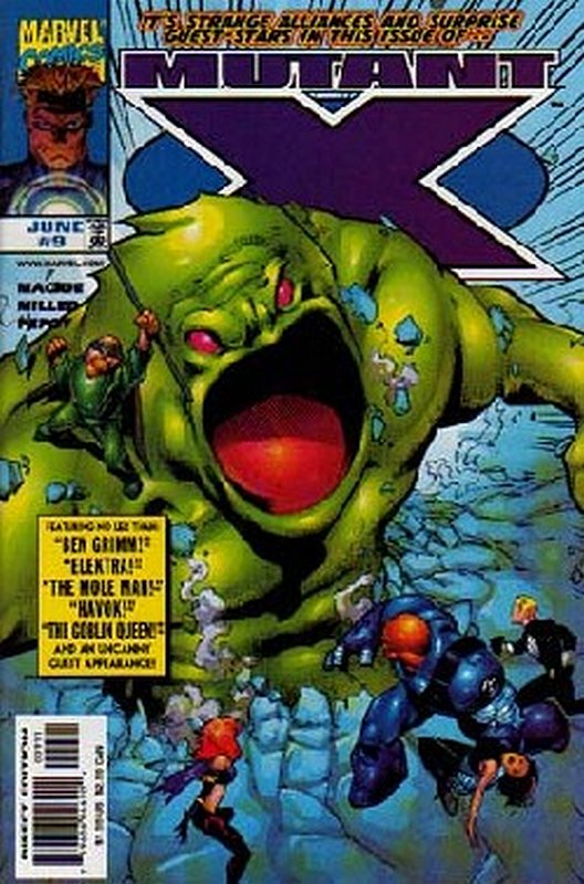 Cover of Mutant X (Vol 1) #9. One of 250,000 Vintage American Comics on sale from Krypton!