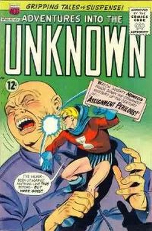 Cover of Adventures into the Unknown (Vol 1) #160. One of 250,000 Vintage American Comics on sale from Krypton!
