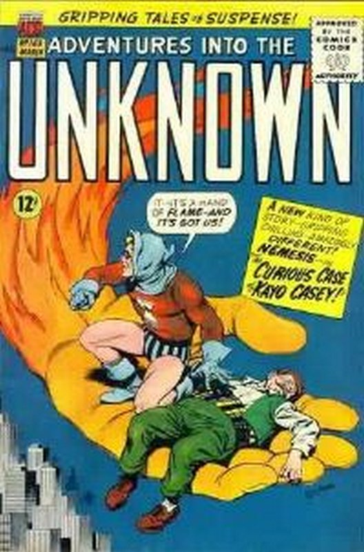 Cover of Adventures into the Unknown (Vol 1) #163. One of 250,000 Vintage American Comics on sale from Krypton!