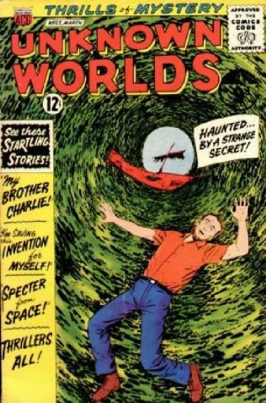 Cover of Unknown Worlds (Vol 1) #22. One of 250,000 Vintage American Comics on sale from Krypton!