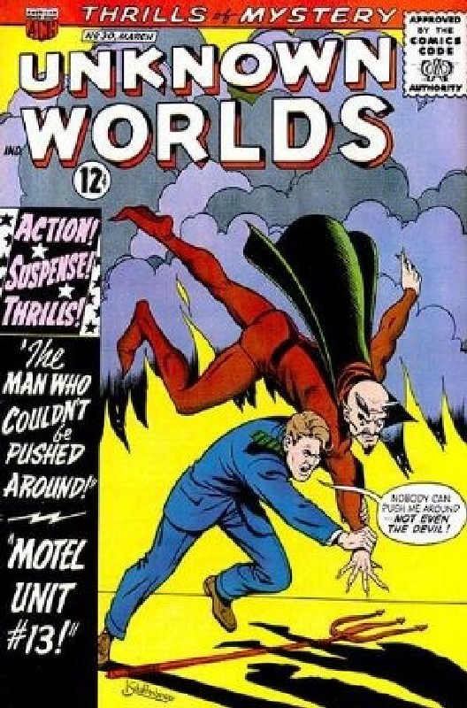 Cover of Unknown Worlds (Vol 1) #30. One of 250,000 Vintage American Comics on sale from Krypton!