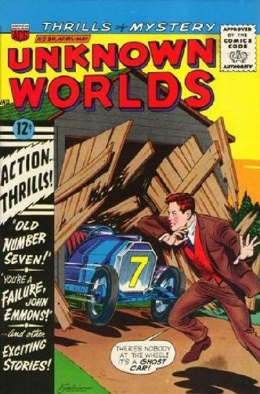 Cover of Unknown Worlds (Vol 1) #39. One of 250,000 Vintage American Comics on sale from Krypton!