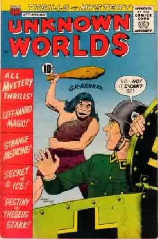 Cover of Unknown Worlds (Vol 1) #7. One of 250,000 Vintage American Comics on sale from Krypton!