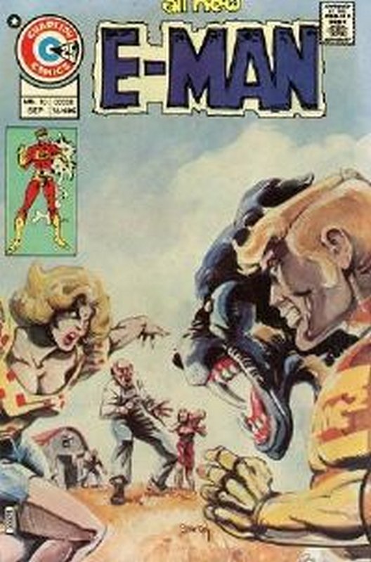 Cover of E-Man (Vol 1) #10. One of 250,000 Vintage American Comics on sale from Krypton!