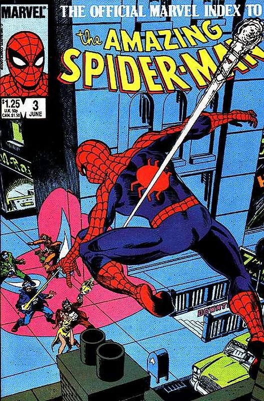 Cover of Amazing Spider-Man (Vol 1) The Official Index to #3. One of 250,000 Vintage American Comics on sale from Krypton!
