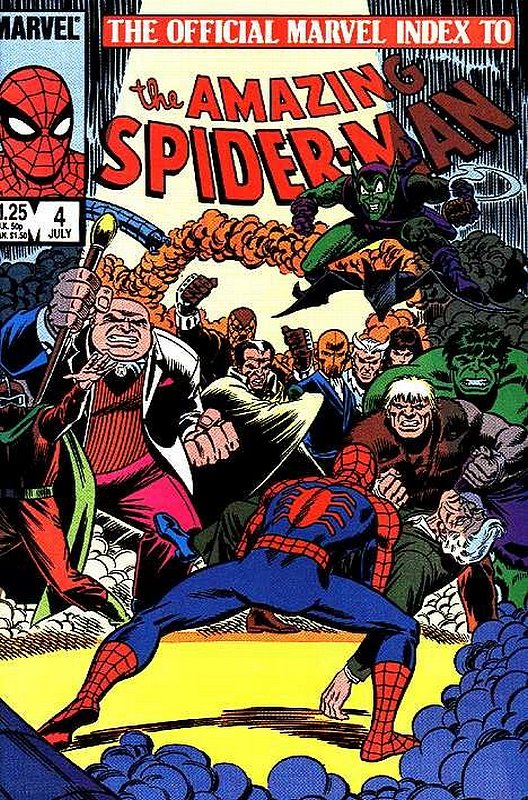 Cover of Amazing Spider-Man (Vol 1) The Official Index to #4. One of 250,000 Vintage American Comics on sale from Krypton!