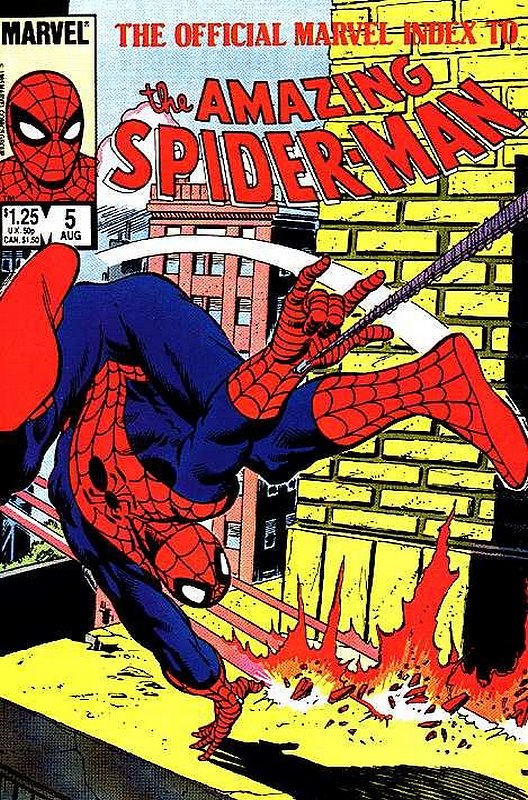Cover of Amazing Spider-Man (Vol 1) The Official Index to #5. One of 250,000 Vintage American Comics on sale from Krypton!