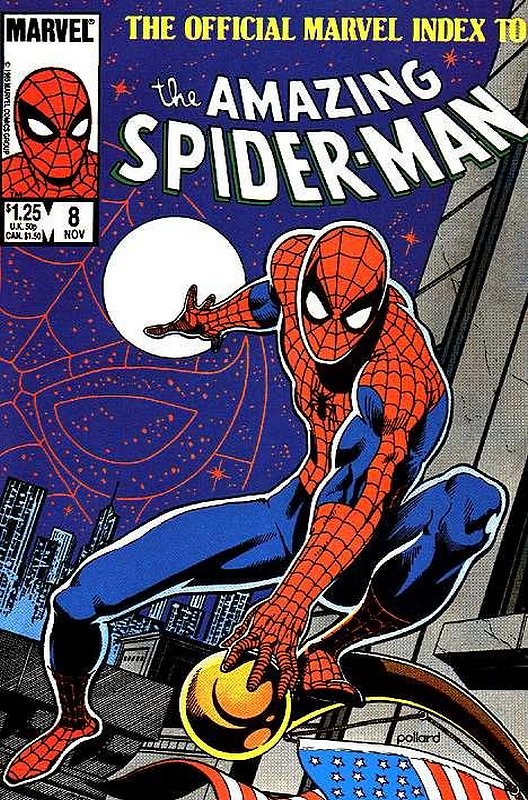 Cover of Amazing Spider-Man (Vol 1) The Official Index to #8. One of 250,000 Vintage American Comics on sale from Krypton!