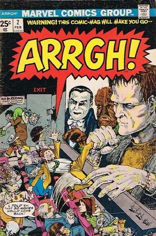 Cover of Arrgh! (Vol 1) #2. One of 250,000 Vintage American Comics on sale from Krypton!