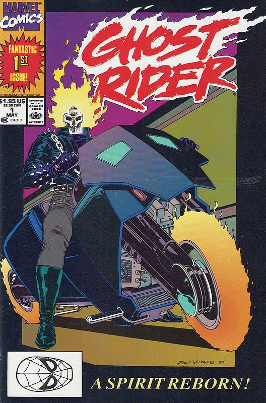 Cover of Ghost Rider (Vol 2) #1. One of 250,000 Vintage American Comics on sale from Krypton!