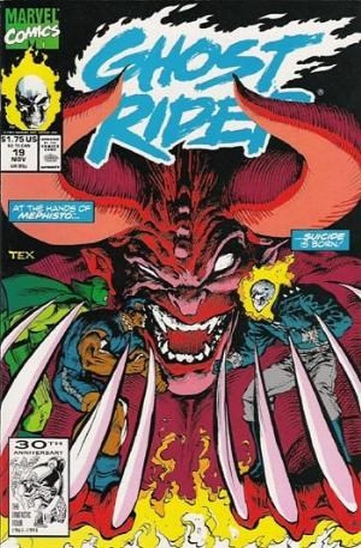 Cover of Ghost Rider (Vol 2) #19. One of 250,000 Vintage American Comics on sale from Krypton!