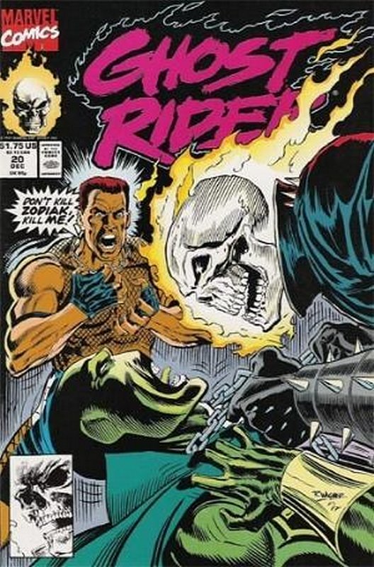 Cover of Ghost Rider (Vol 2) #20. One of 250,000 Vintage American Comics on sale from Krypton!