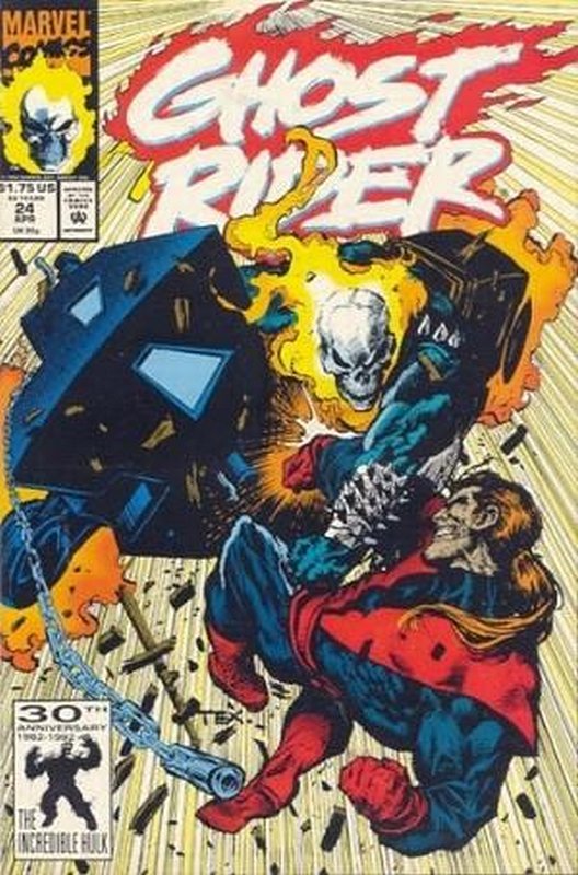 Cover of Ghost Rider (Vol 2) #24. One of 250,000 Vintage American Comics on sale from Krypton!