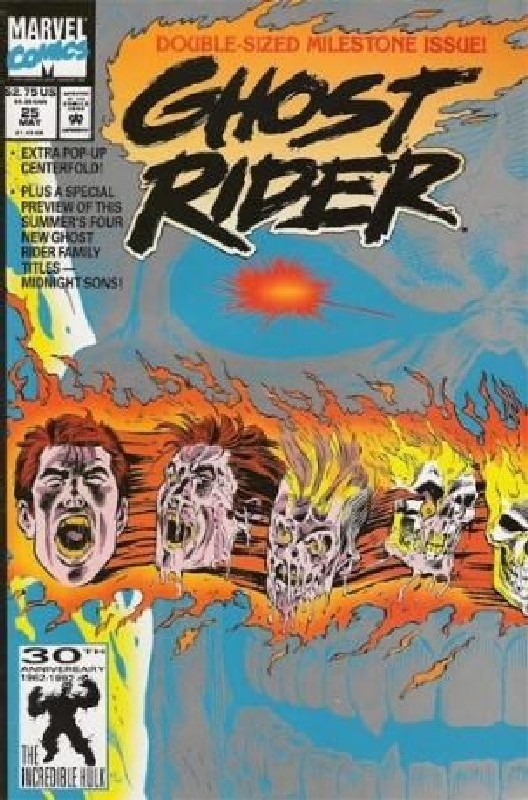 Cover of Ghost Rider (Vol 2) #25. One of 250,000 Vintage American Comics on sale from Krypton!