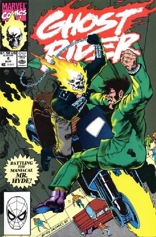 Cover of Ghost Rider (Vol 2) #4. One of 250,000 Vintage American Comics on sale from Krypton!