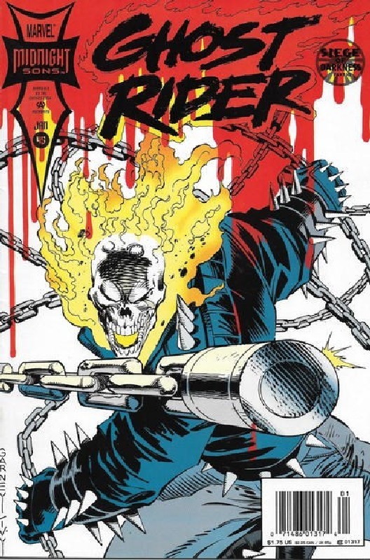 Cover of Ghost Rider (Vol 2) #45. One of 250,000 Vintage American Comics on sale from Krypton!