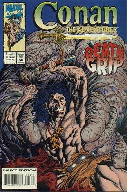 Cover of Conan the Adventurer (Vol 1) #3. One of 250,000 Vintage American Comics on sale from Krypton!