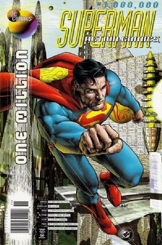 Cover of Action Comics One Million (1998 One Shot) #1. One of 250,000 Vintage American Comics on sale from Krypton!