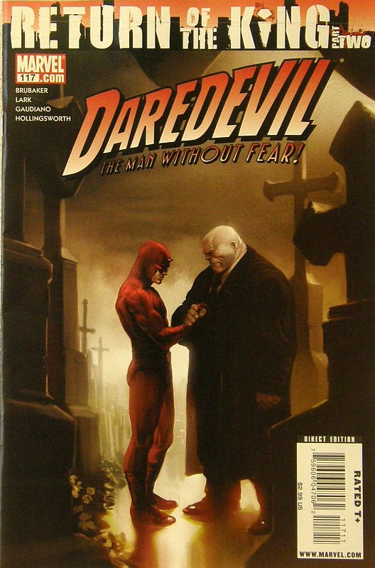 Cover of Daredevil (Vol 2) #117. One of 250,000 Vintage American Comics on sale from Krypton!