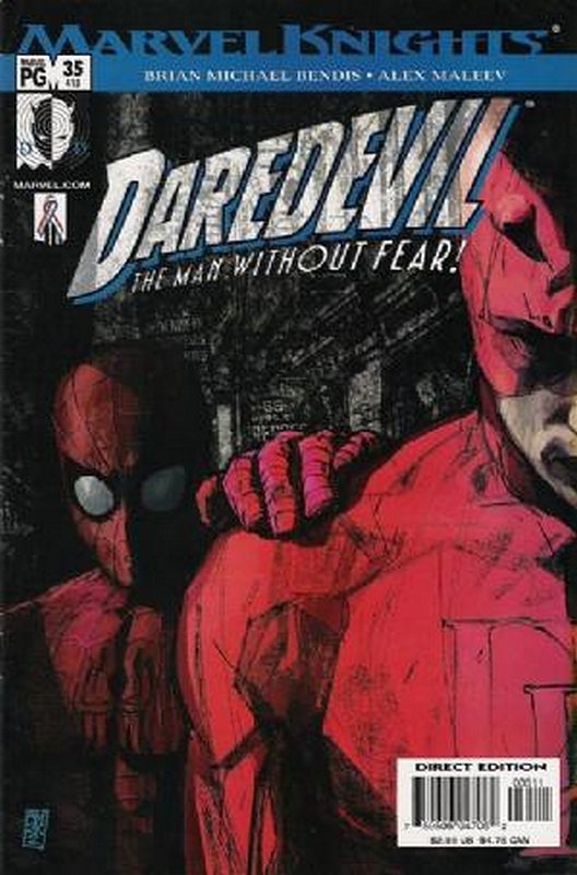 Cover of Daredevil (Vol 2) #35. One of 250,000 Vintage American Comics on sale from Krypton!