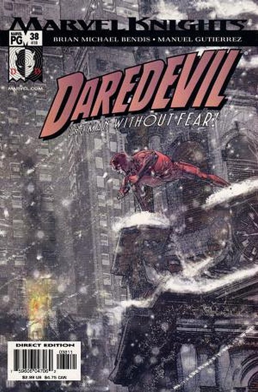 Cover of Daredevil (Vol 2) #38. One of 250,000 Vintage American Comics on sale from Krypton!
