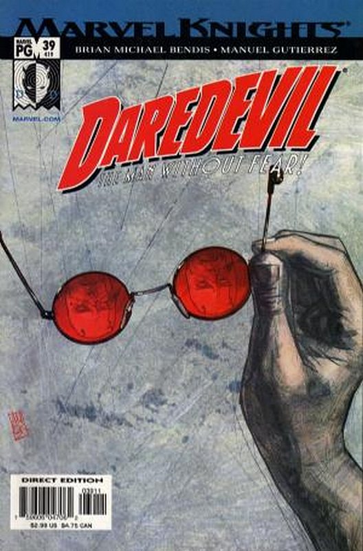 Cover of Daredevil (Vol 2) #39. One of 250,000 Vintage American Comics on sale from Krypton!