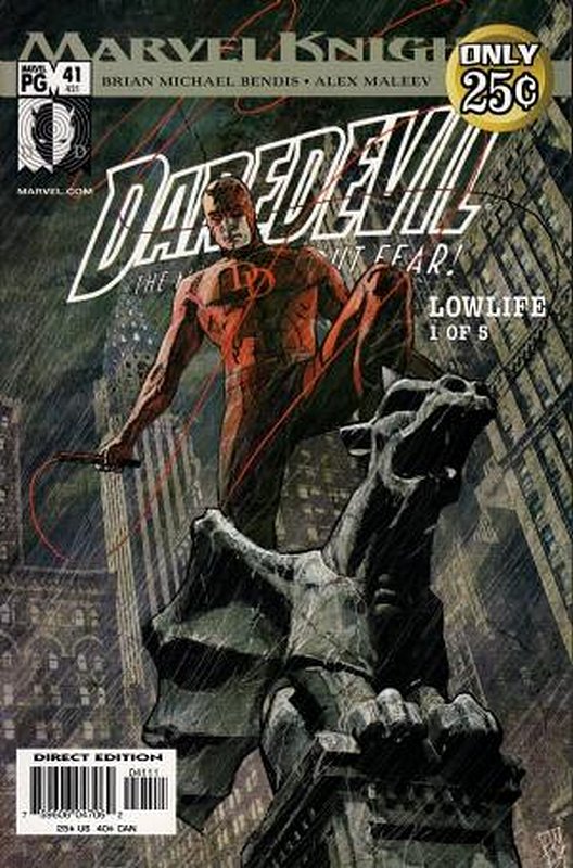Cover of Daredevil (Vol 2) #41. One of 250,000 Vintage American Comics on sale from Krypton!