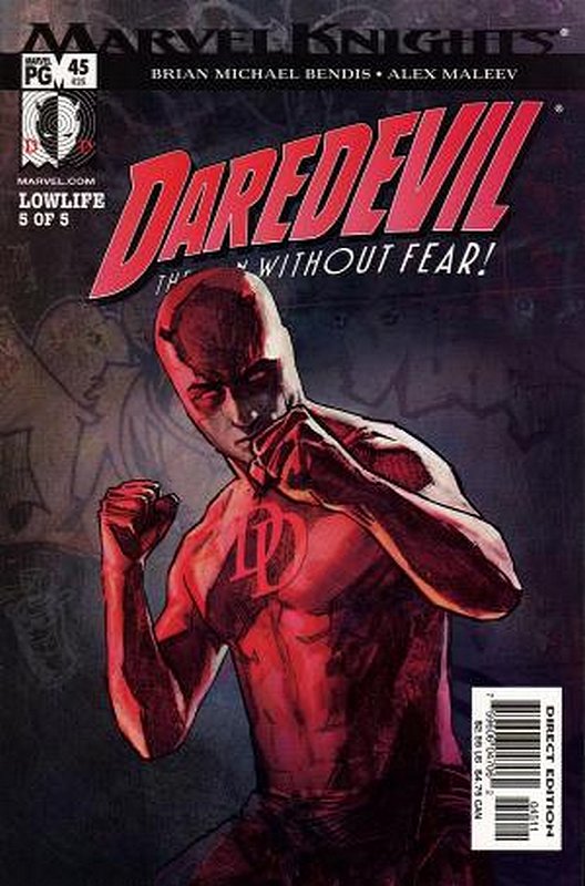 Cover of Daredevil (Vol 2) #45. One of 250,000 Vintage American Comics on sale from Krypton!