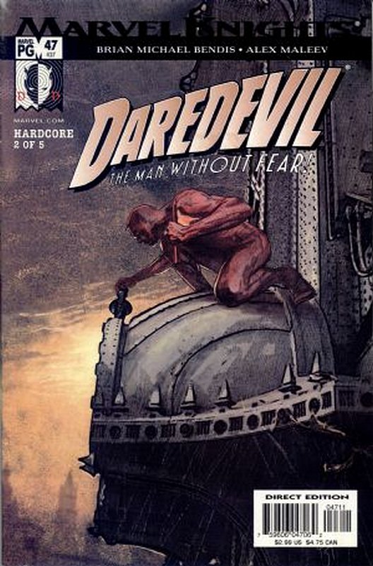 Cover of Daredevil (Vol 2) #47. One of 250,000 Vintage American Comics on sale from Krypton!