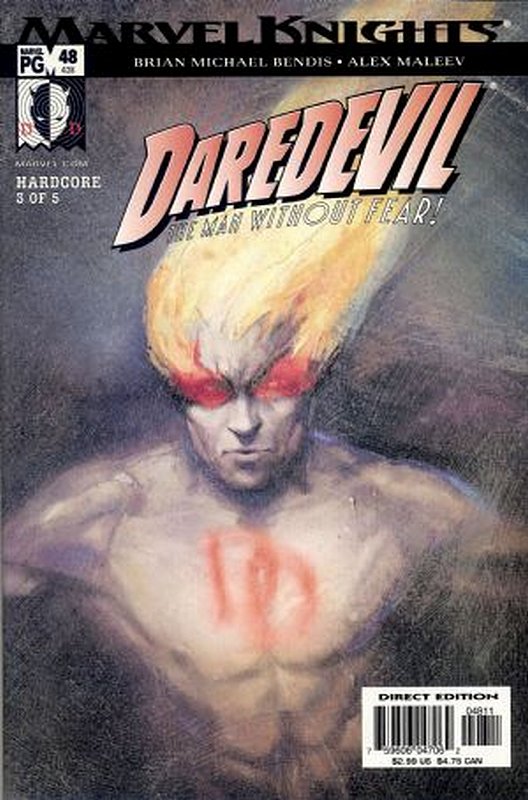 Cover of Daredevil (Vol 2) #48. One of 250,000 Vintage American Comics on sale from Krypton!
