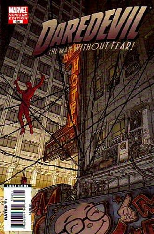 Cover of Daredevil (Vol 2) #500. One of 250,000 Vintage American Comics on sale from Krypton!