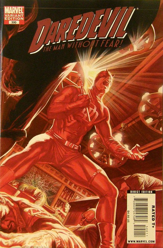 Cover of Daredevil (Vol 2) #500. One of 250,000 Vintage American Comics on sale from Krypton!