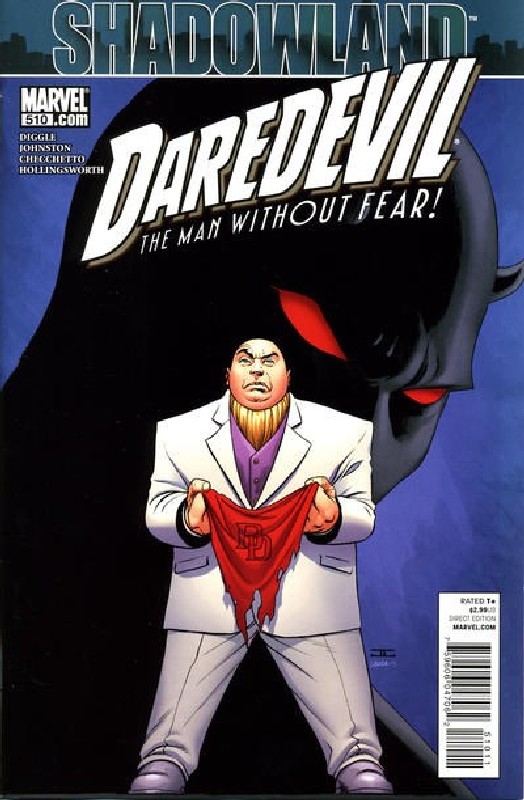 Cover of Daredevil (Vol 2) #510. One of 250,000 Vintage American Comics on sale from Krypton!