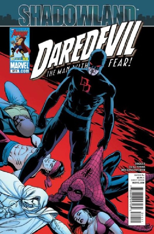 Cover of Daredevil (Vol 2) #511. One of 250,000 Vintage American Comics on sale from Krypton!