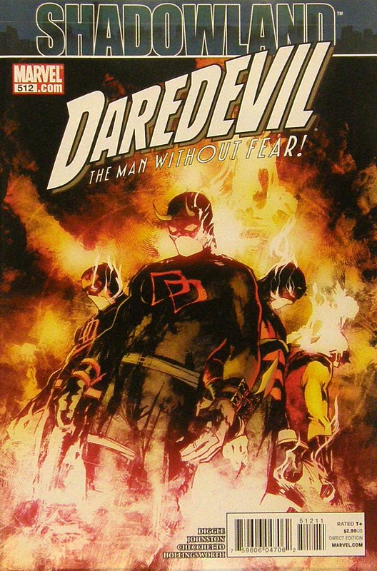 Cover of Daredevil (Vol 2) #512. One of 250,000 Vintage American Comics on sale from Krypton!