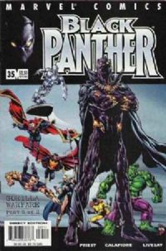 Cover of Black Panther (Vol 2) #35. One of 250,000 Vintage American Comics on sale from Krypton!