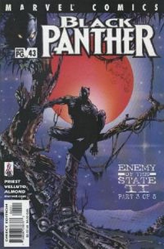 Cover of Black Panther (Vol 2) #43. One of 250,000 Vintage American Comics on sale from Krypton!