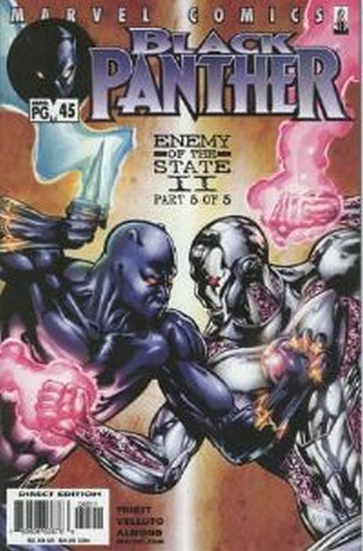 Cover of Black Panther (Vol 2) #45. One of 250,000 Vintage American Comics on sale from Krypton!