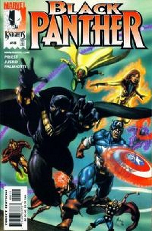 Cover of Black Panther (Vol 2) #8. One of 250,000 Vintage American Comics on sale from Krypton!